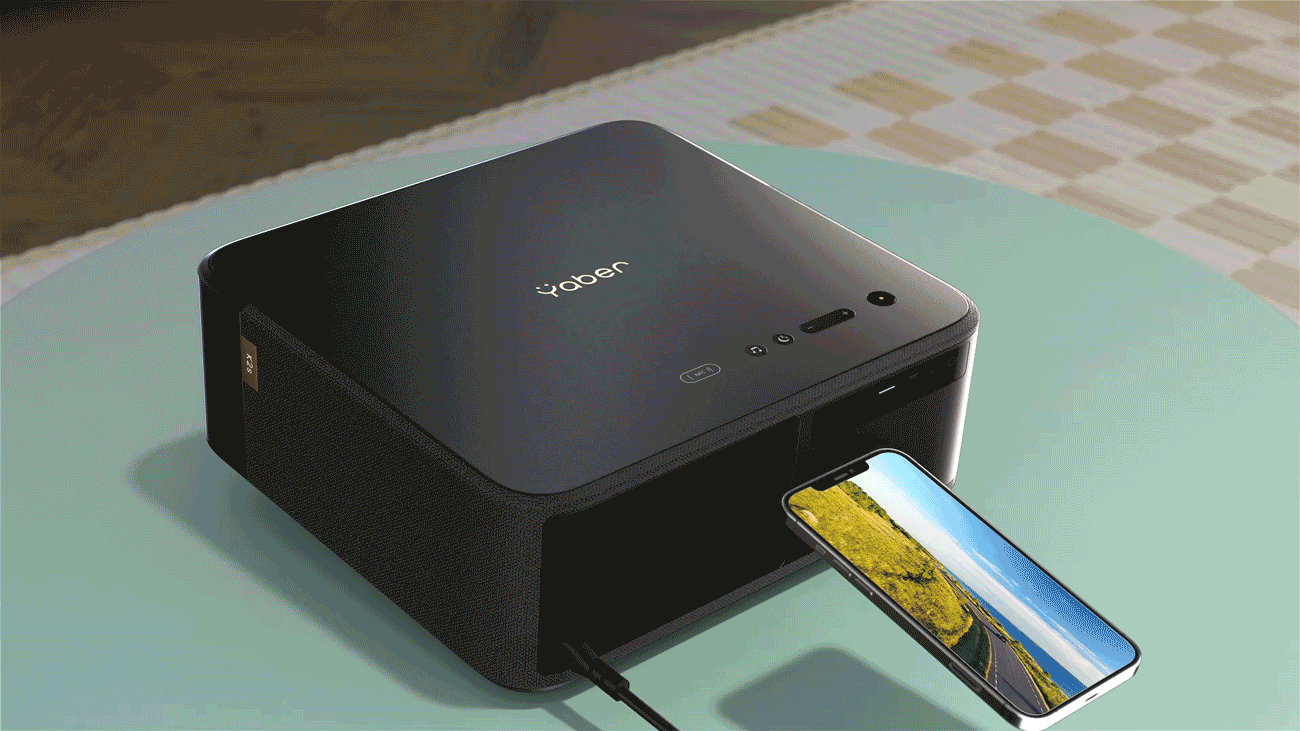 Yaber K2S Premier Home Theater Projector with Built-in TV Dongle